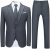 Cloudstyle Mens Stylish 3 Piece Dress Suit Classic Fit Wedding Formal Jacket & Vest & Pants