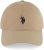 U.S. Polo Assn. Small Polo Pony Logo Baseball Hat, 100% Cotton, Adjustable Cap